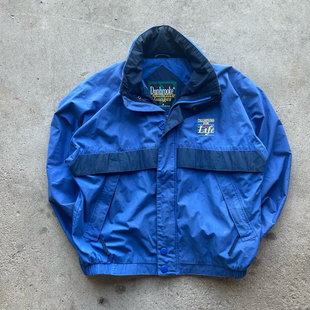 Dunbrooke 90s Blue bomber jacket